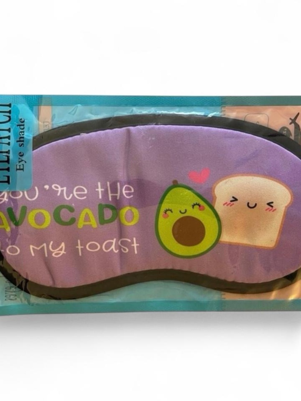NWT Avocado & Toast Eye Mask